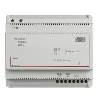 Alimentation - BUS - Vid�o - 27 Volts - DC - 1.2 A - Bticino BT346050