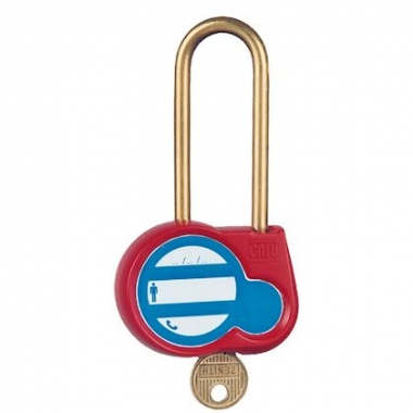 Cadenas de condamnation - 70 mm - Cl� 999 - CATU AL-230-S/999