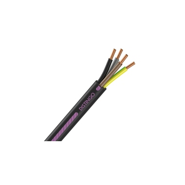 Cable lectrique - Rigide - R2V - 4G4 mm - Couronne de 50 mtres