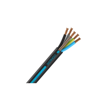 Cable lectrique - Rigide - R2V - 5G6 mm - Couronne de 50 mtres