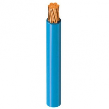 Fil rigide H07-VR 1 x 25 mm� - Bleu - Au m�tre