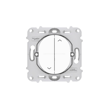 Commande Volets Roulants - Interrupteur - Blanc - Schneider Ovalis - Composable