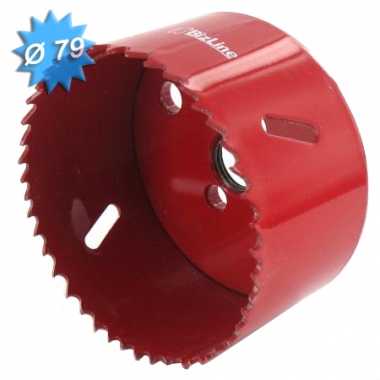 Scie cloche HSS bi-m�tal diam�tre 79 mm