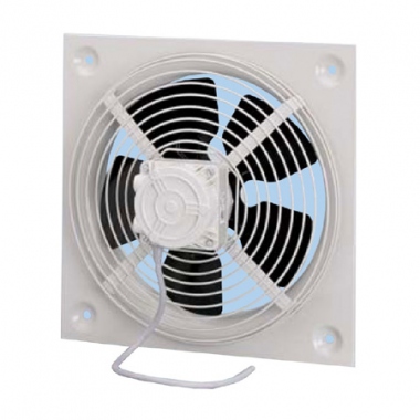 Ventilateur helico�de mural - Unelvent HXM200 - 500m3/h