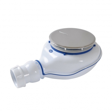 Bonde de douche - D90 mm - Turboflow 2 - TB21 - Capot ABS Chrom� - Nicoll 0205700