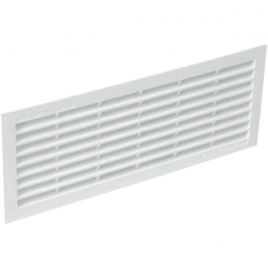 Grille d'a�ration - A visser ou � coller - Classique - Rectangulaire simple - Nicoll 1B111