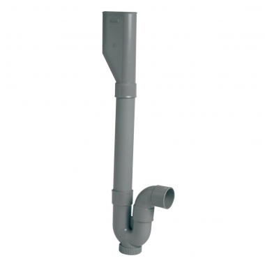 Siphon machine � laver - Double - Sortie horizontale - Orientable - Diam�tre 40 mm - Nicoll 1YH26C