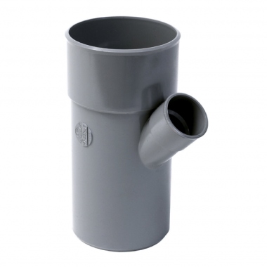 Embranchement Simple PVC - M�le / Femelle - 45� - Diam�tre 140 / 100mm - Nicoll BY44