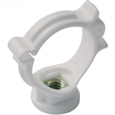 Collier monobloc - Diam�tre 50 mm - Blanc - Nicoll CM50BL