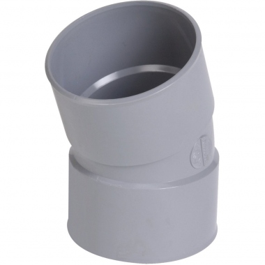Coude PVC - Femelle / Femelle - 20� - Diam�tre 75 mm - Nicoll CP22