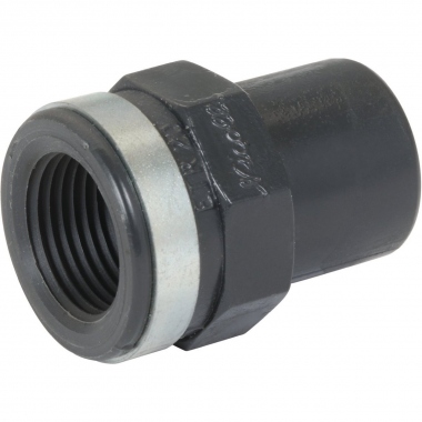 R�duction Mixte PVC Pression - M�le - Diam�tre 50 mm - Filetage 33 x 42 - Nicoll ETR50