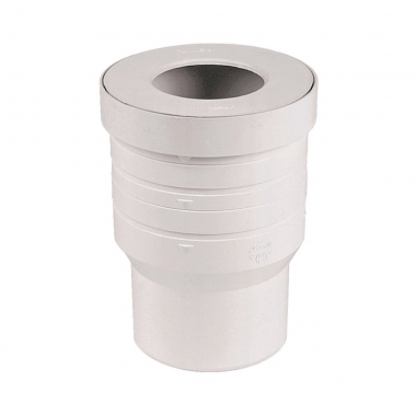 Manchette PVC avec joint - Pour WC - Diam�tre 110 mm - Nicoll