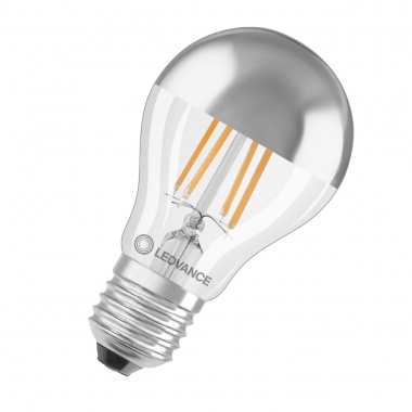 Ampoule  LED - Performance - E27 - 6.5W - 2700K - 650 Lm - CLA50 - MIROIR ARGENT - Osram 062742