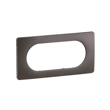 Plaque de finition - 4 � 5 Modules - Gris cendre - Legrand C�liane CP1008