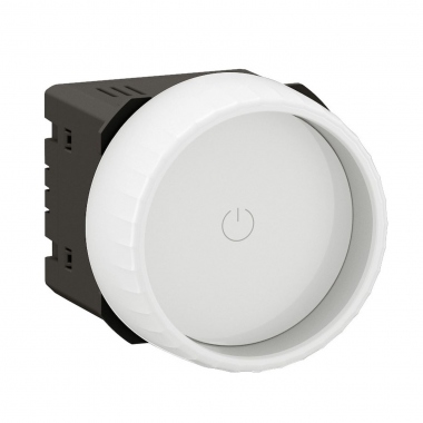 Variateur rotatif - 200W - Avec ou sans Neutre - Blanc - Legrand C�liane CB0408