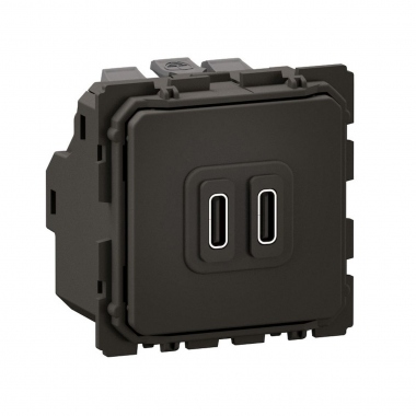 Chargeur USB - Double - Type C - 20W - Legrand C�liane CM0154
