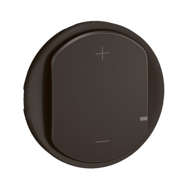 Enjoliveur - Pour Eco variateur 2 fils - Sans neutre - Noir - Legrand C�liane CN0060