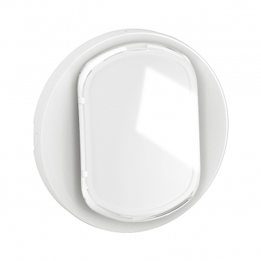 Enjoliveur - Pour m�canisme de commande - Porte �tiquette - Blanc - Legrand C�liane CB5001