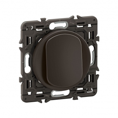 Interrupteur ou va et vient - 10A - Bornes automatiques - Pr�mont� - Noir - Legrand C�liane CE0001
