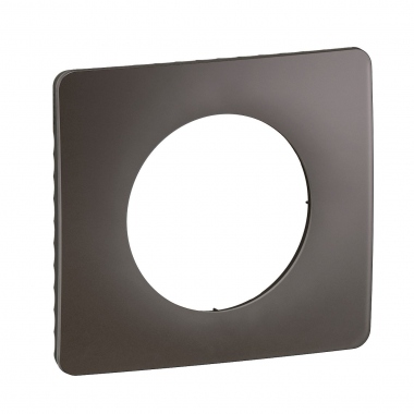 Plaque de finition - 1 Poste - Gris cendre - Legrand C�liane CP1001
