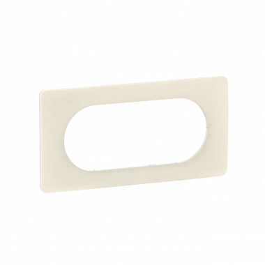 Plaque de finition - 4 � 5 Modules - Blanc amande - Legrand C�liane CP1108