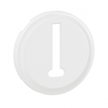 Enjoliveur - Pour prise t�l�phone en T - Blanc - Legrand C�liane CB0338