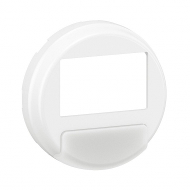 Enjoliveur - Pour interrupteur automatique - Balisage - Blanc - Legrand C�liane CB0278