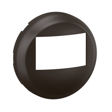 Enjoliveur - Pour interrupteur automatique avec d�rogation - Noir - Legrand C�liane CN0051