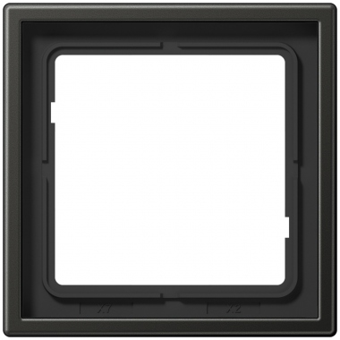 Cadre - 1 Poste - LS - Titane Anthracite - Jung Ls990 AL2981AN
