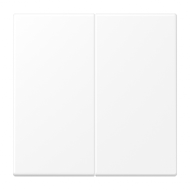 Enjoliveur - Double doigt - LS - Blanc Mat - Jung LS995WWM