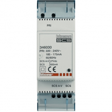 Alimentation compact - Bus - 2 fils - Bticino 346030