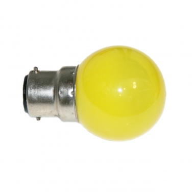 Ampoule  LED - Culot B22 - Jaune - Festilight 65682-1PC