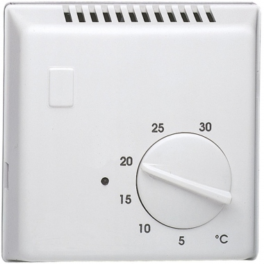 Thermostat - Bi-m�tal - 1 contact inverseur - Avec voyant 230 Volts - Hager 25620