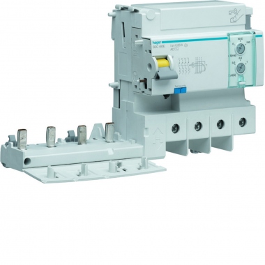 Bloc diff�rentiel - 3 Phases + Neutre - 125A - 300 mA - Type AC - Hager BFC480E