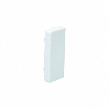 Embout goulotte - 60 x 40 - Blanc - TA-E/S/G - Iboco 00869