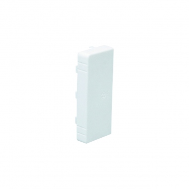 Embout goulotte - 100 x 40 - Blanc - TA-E-G - Iboco 00873