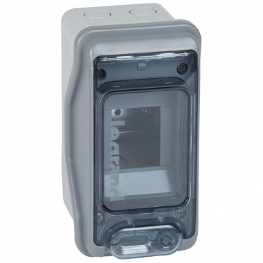 Coffret Legrand Plexo 1x3 modules IP 65 - IK09 - Gris