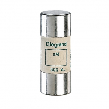 Fusible cartouche cylindrique - 22 x 58 - 63 Amp�res - Type aM HPC - Sans Percuteur