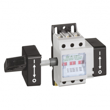 Sectionneur - Legrand Vistop - 3 P�les -  32A -  Com. Lat�rale - Legrand 022505