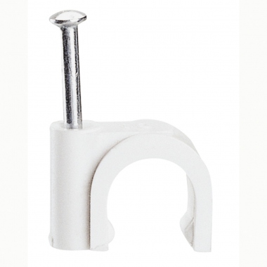 Attache pontet - Legrand Fixfor - Pour C�ble rond - 10 mm - Blanc