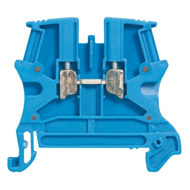 Bloc Viking 3 - 1 jonction - 1 entr�e / 1 sortie - 16 mm� - Bleu - A vis