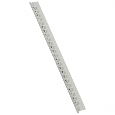 Rep�re Legrand Memocab - Lettre Y - Blanc - Largeur 2.3 mm