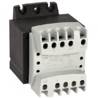 Transformateur de s�curit� monophas� - 230/400V vers 24/48V - 160VA