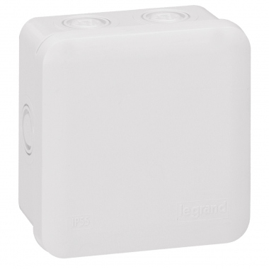 Boite de d�rivation �tanche 80 x 80 x 45 mm Legrand Plexo entr�e d�foncable