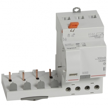 Bloc diff�rentiel - Legrand DX3 - 4P - 40A - Type HPI - 300 mA - Legrand 410545