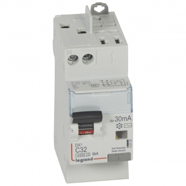 Disjoncteur diff�rentiel 32A 4.5Ka 30mA Type AC bipolaire Legrand DX3 vis-auto