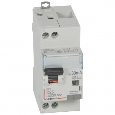 Disjoncteur diff�rentiel Legrand DX3 25A courbe C 30mA 2 Poles type AC - Vis / Vis