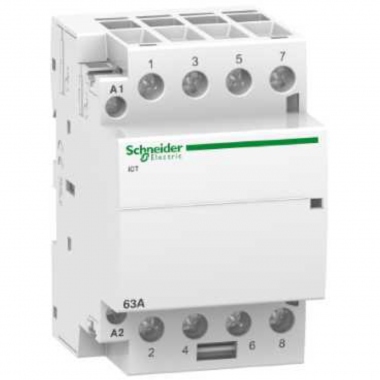 Contacteur - ICT - 63A - 4N - 240VCA - Schneider Acti9 A9C20864