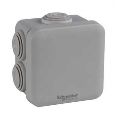 Boite de d�rivation - A embout - 65 x 65 x 45 mm - Blanc - Schneider electric ENN05032