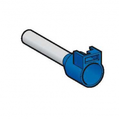 Embout de cablage - Rep�rable - 50 mm� - Bleu - Schneider electric DZ5CA502